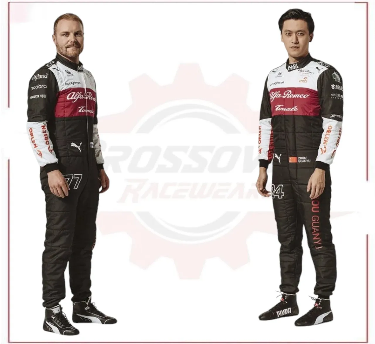 2022 Zhou Guanyu Alfa Romeo F1 Team Race Suit