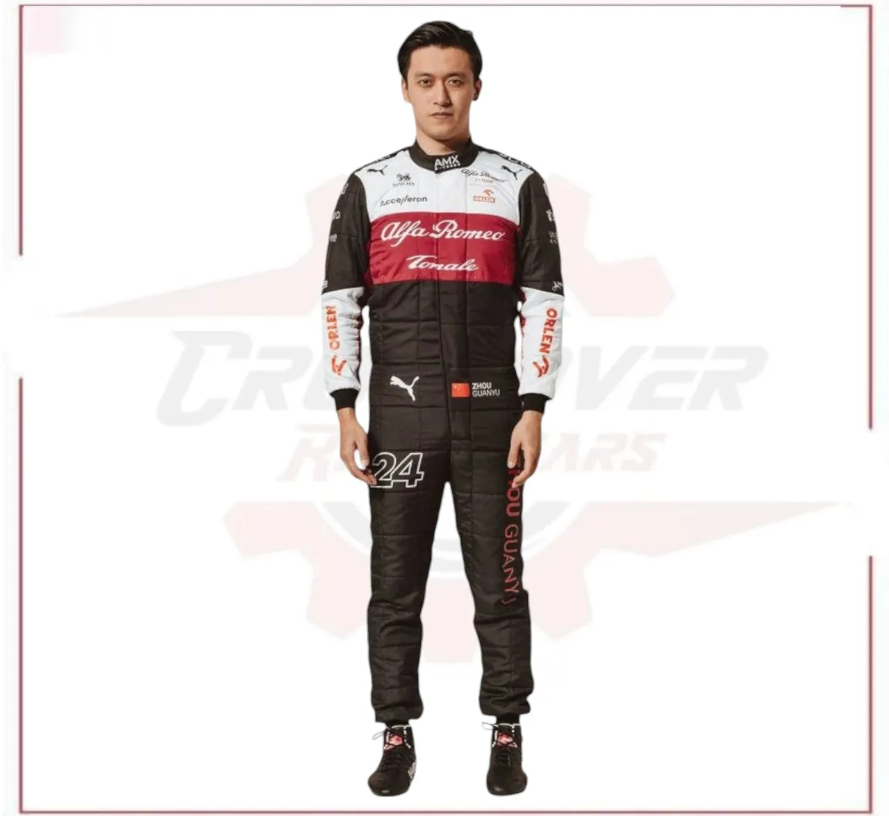 2022 Zhou Guanyu Alfa Romeo F1 Team Race Suit