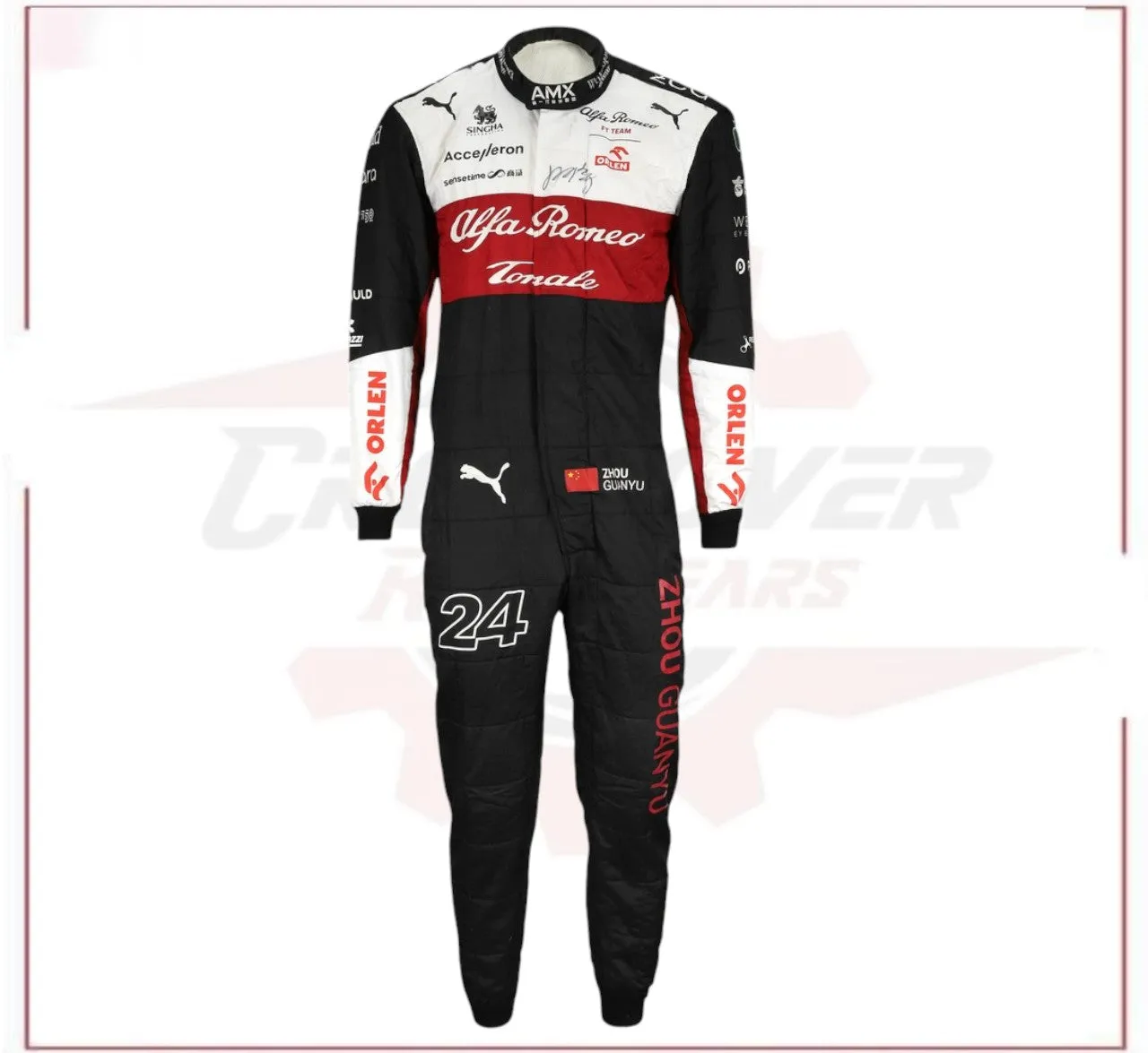 2022 Zhou Guanyu Alfa Romeo F1 Team Race Suit