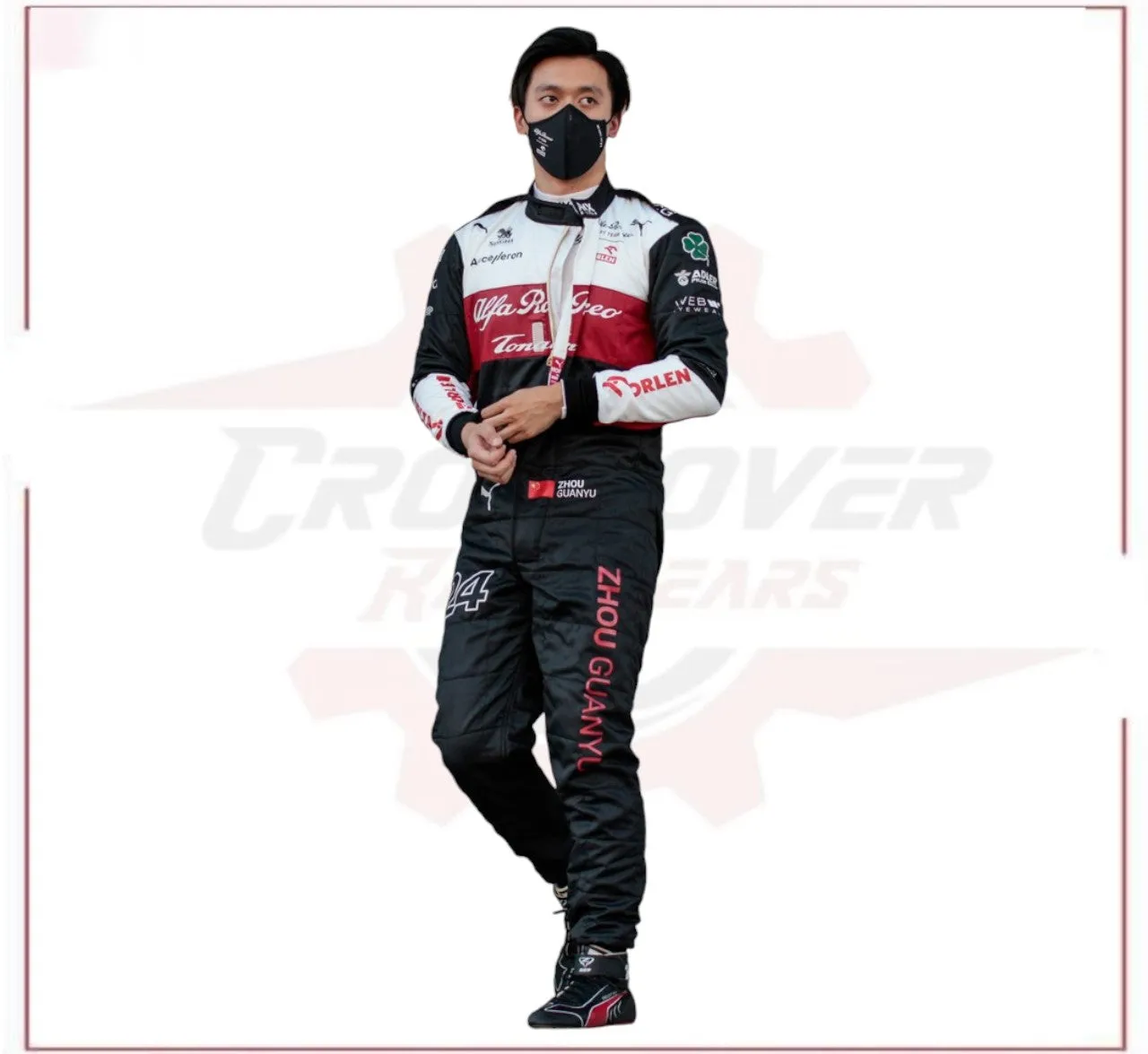 2022 Zhou Guanyu Alfa Romeo F1 Team Race Suit