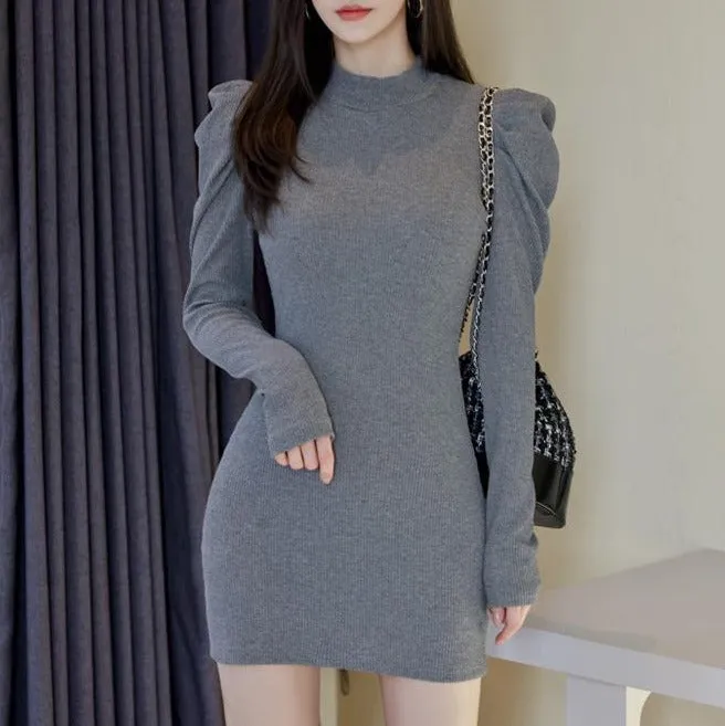 Ashoreshop Women orange sweater dress