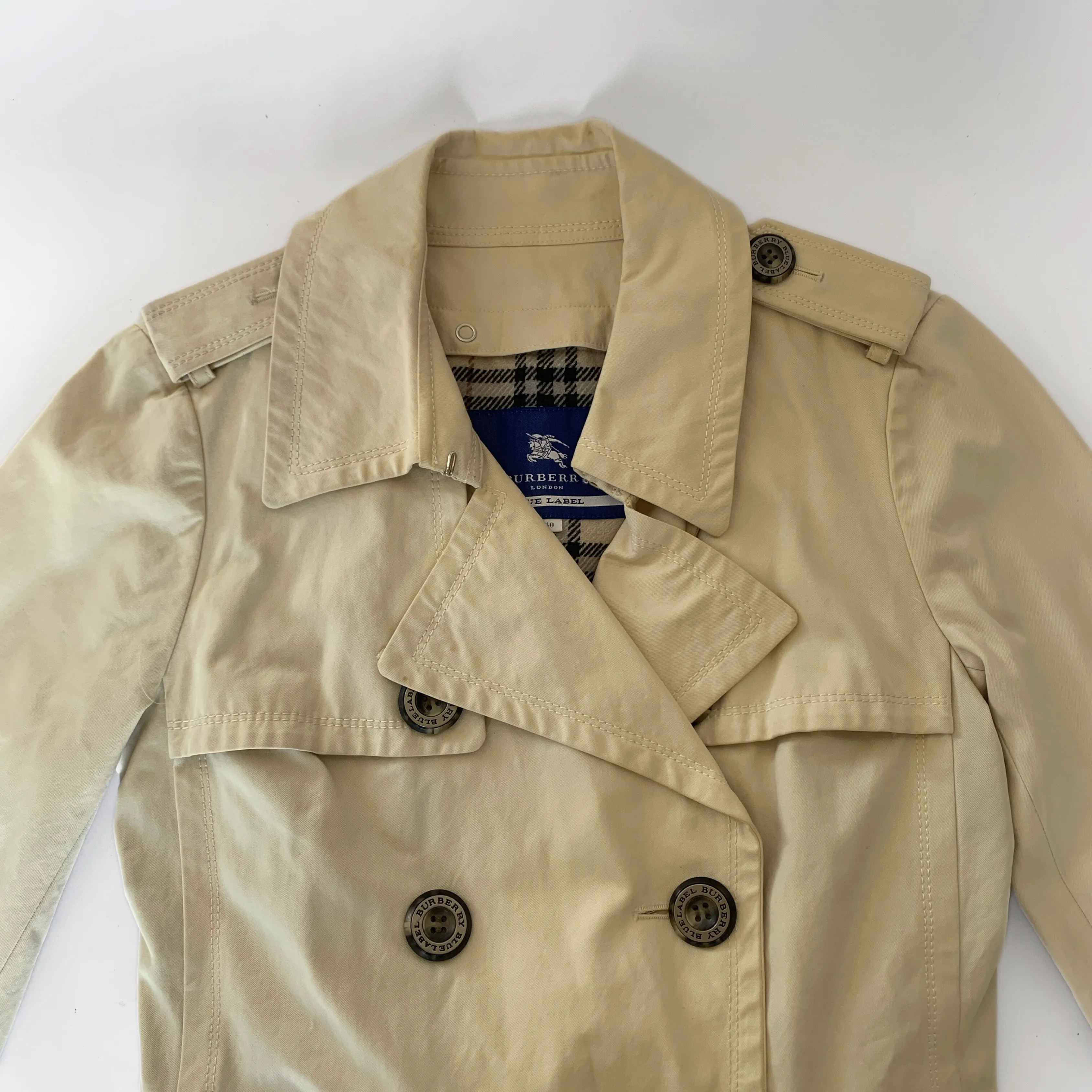 Burberry Trench Coat Cotton
