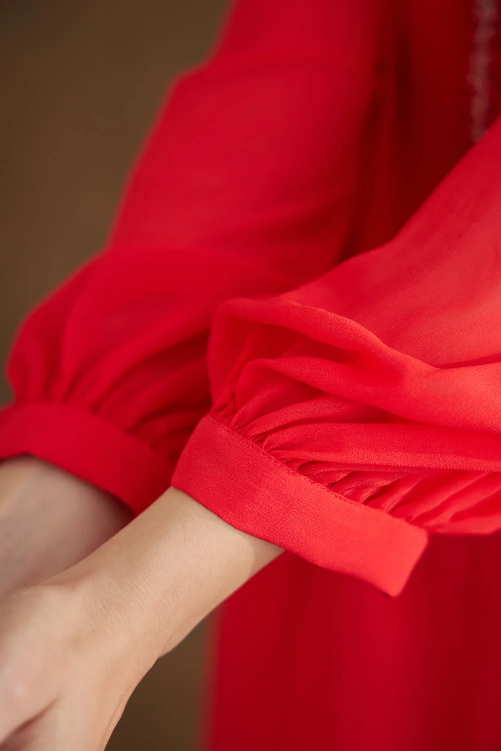 Coral Maxi Dress