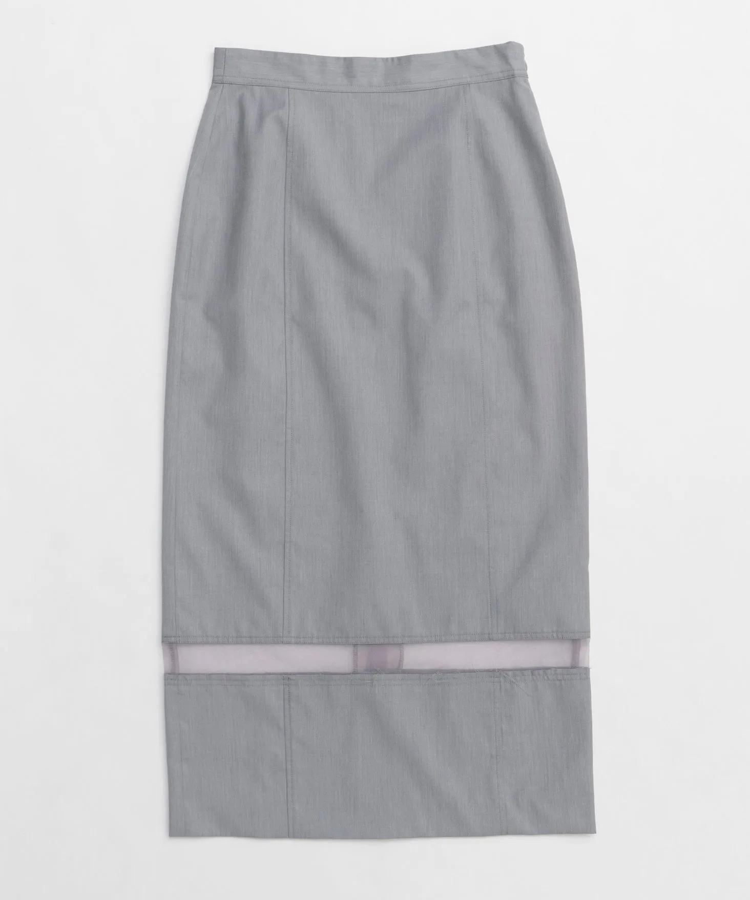Layered A-line Slirt