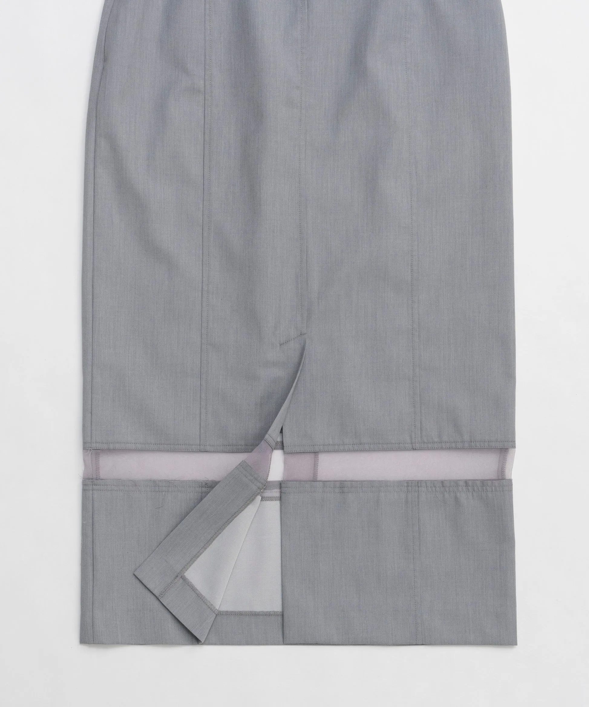 Layered A-line Slirt