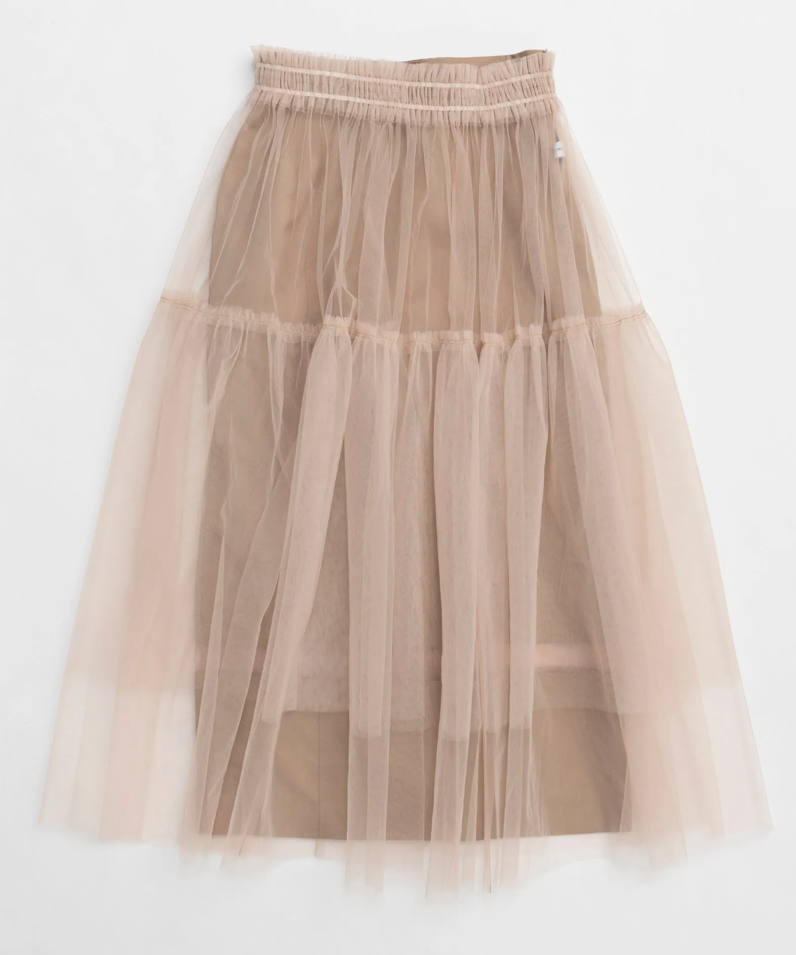 Layered A-line Slirt