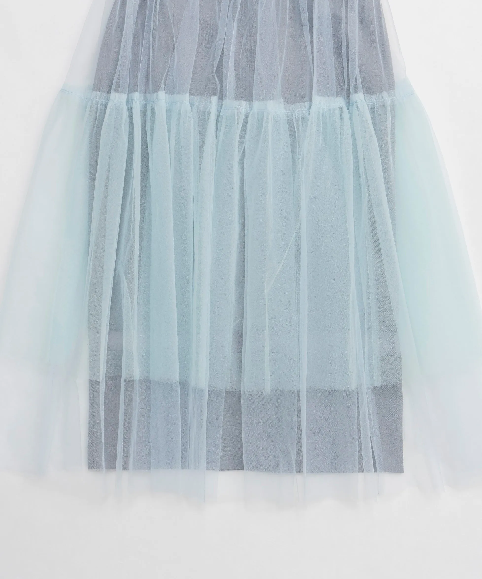 Layered A-line Slirt