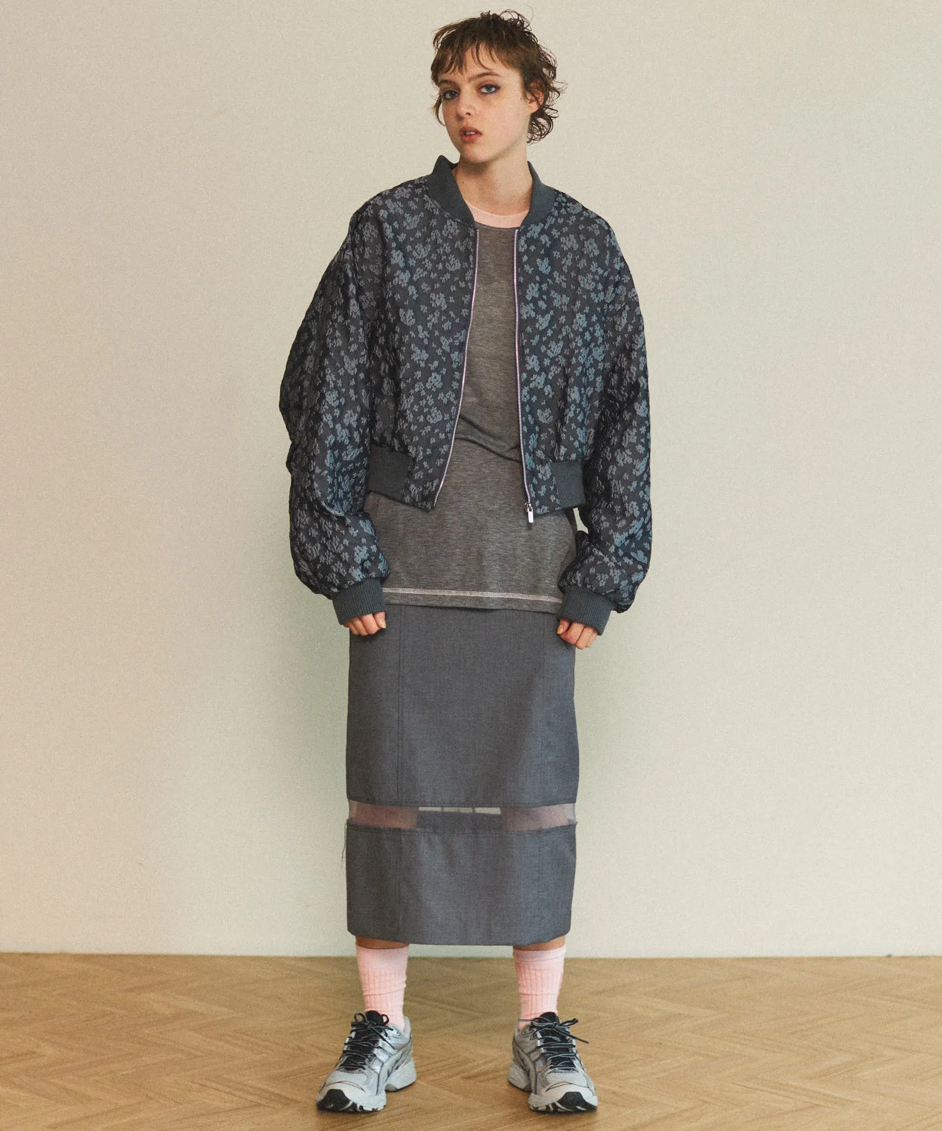 Layered A-line Slirt