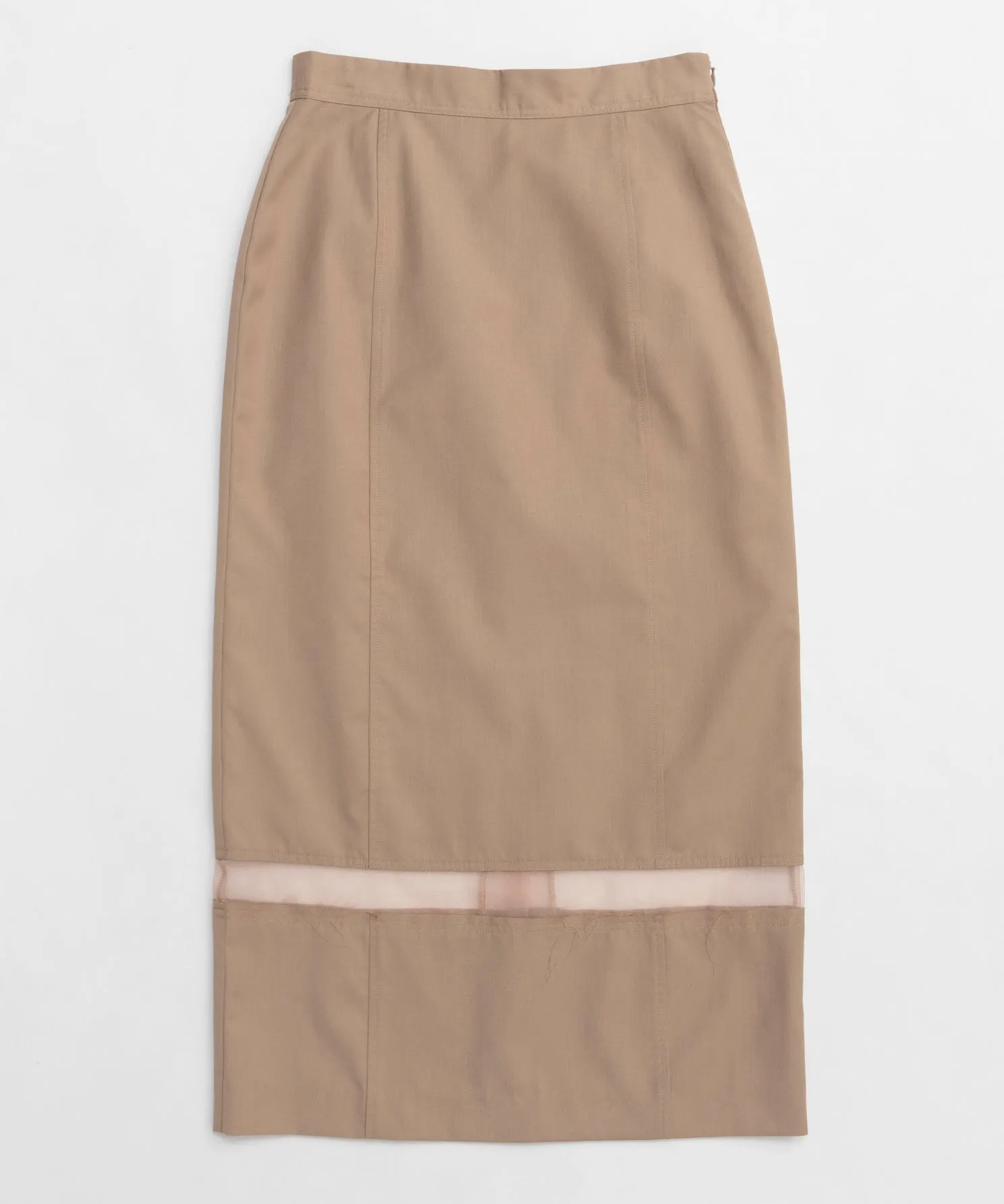 Layered A-line Slirt