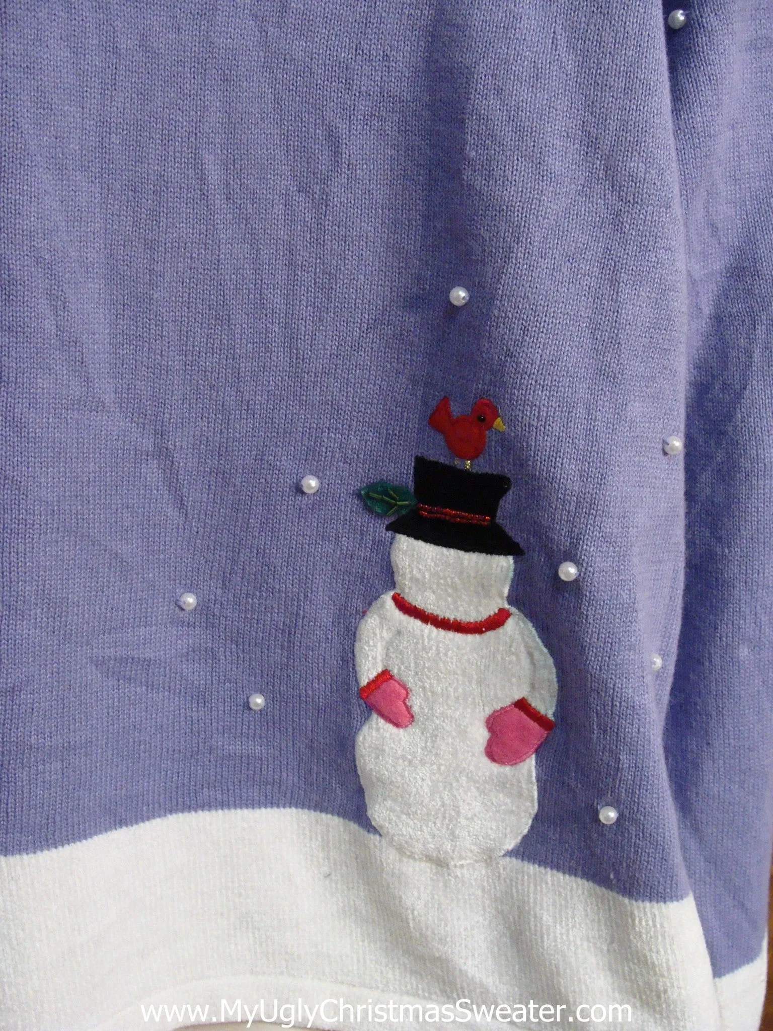 Purple 2sided Ugly Christmas Sweater