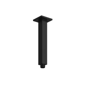 Square Ceiling Mounted Arm Black