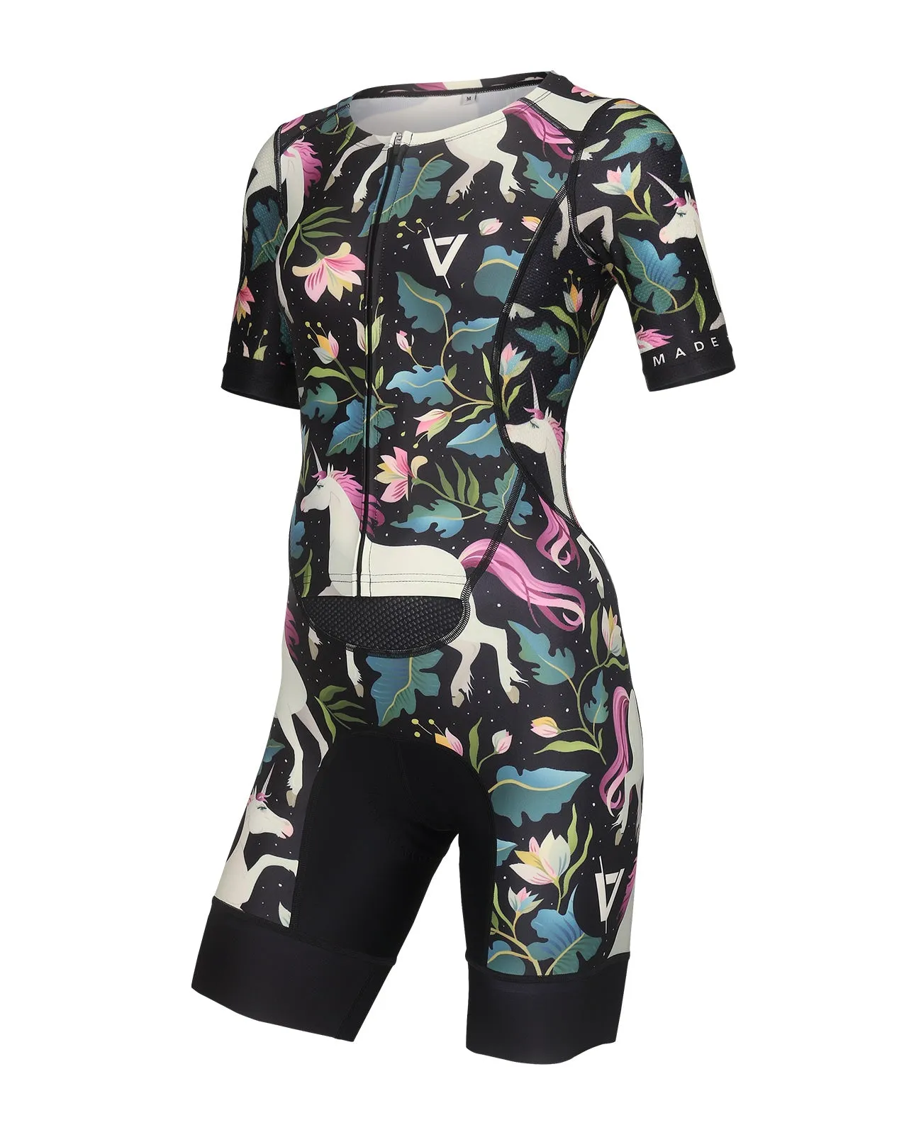 Volare Womens Unicorn Sleeved Tri Suit